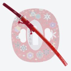 Nova Red Fantasy Katana 1095 Clay Tempered with Gunome Hamon